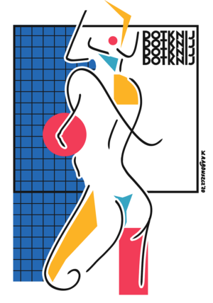 N094 Dotknij [Tryptyk] / Poster