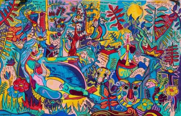 P??? my interpretation of "The Dream" (Henri Rousseau) - obrazek 3