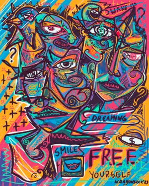 N208 Free yourself plakat
