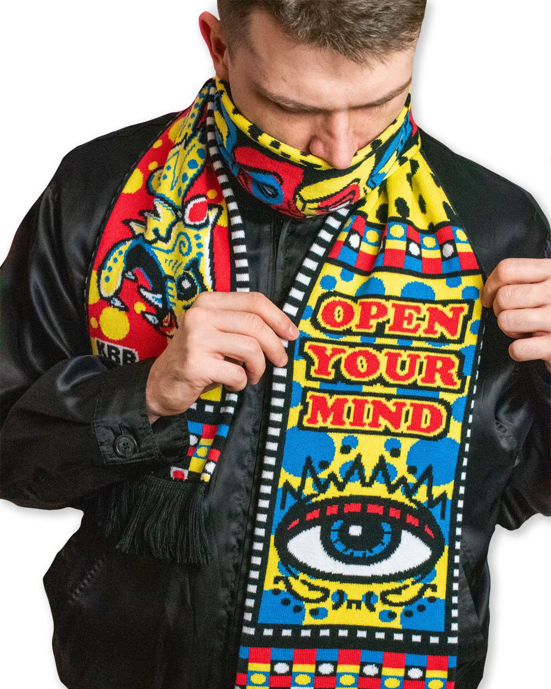 Szalik "OPEN YOUR MIND" 2025 - obrazek 8